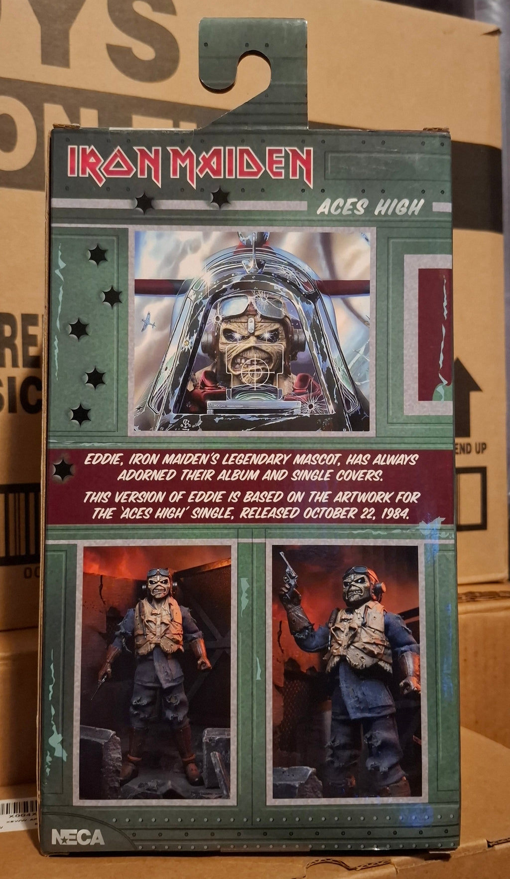 NECA Iron Maiden Aces High Eddie (2021)