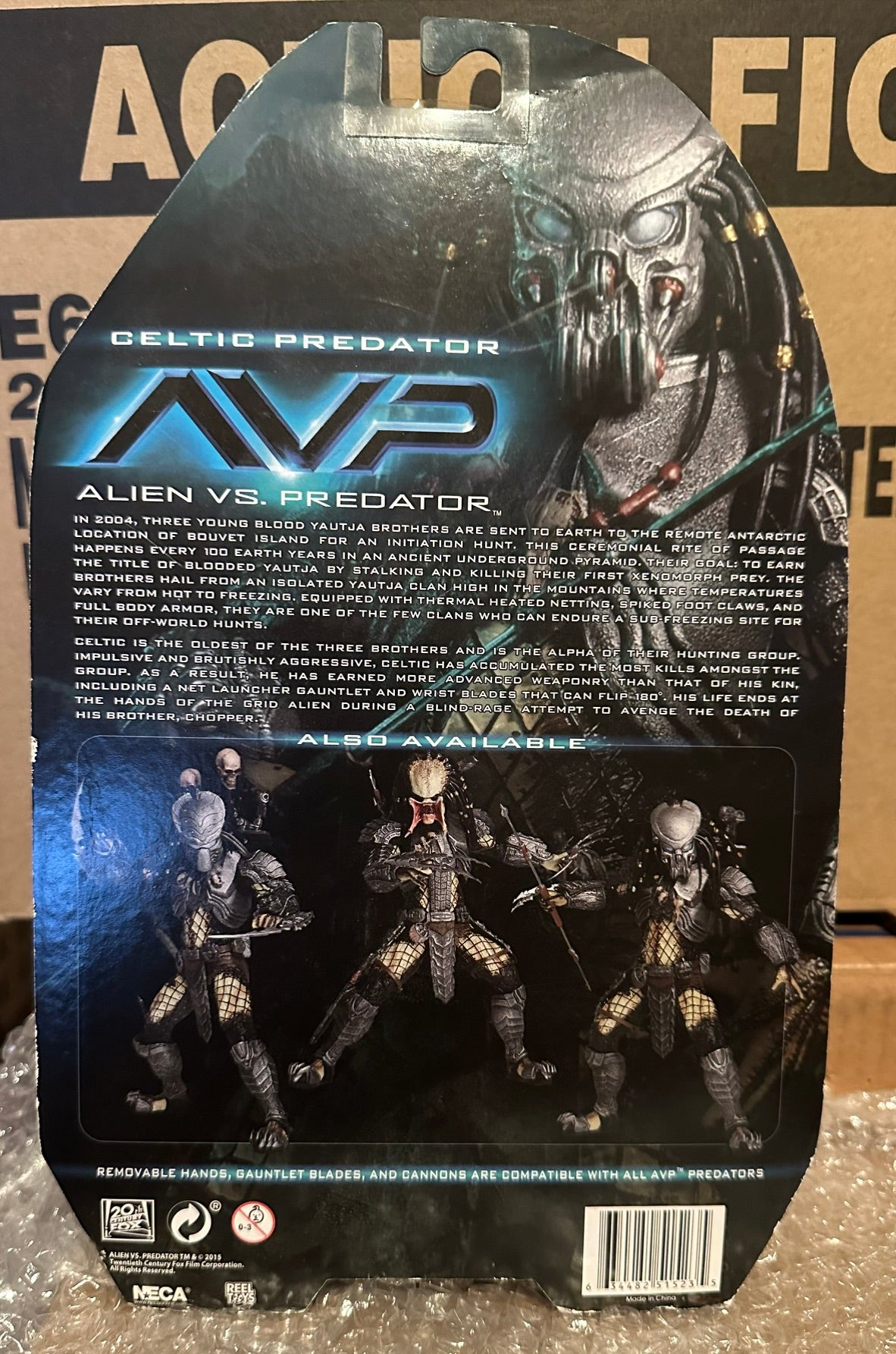 NECA Celtic Predator AVP Figure #51523 Predator Series 14 (2015)