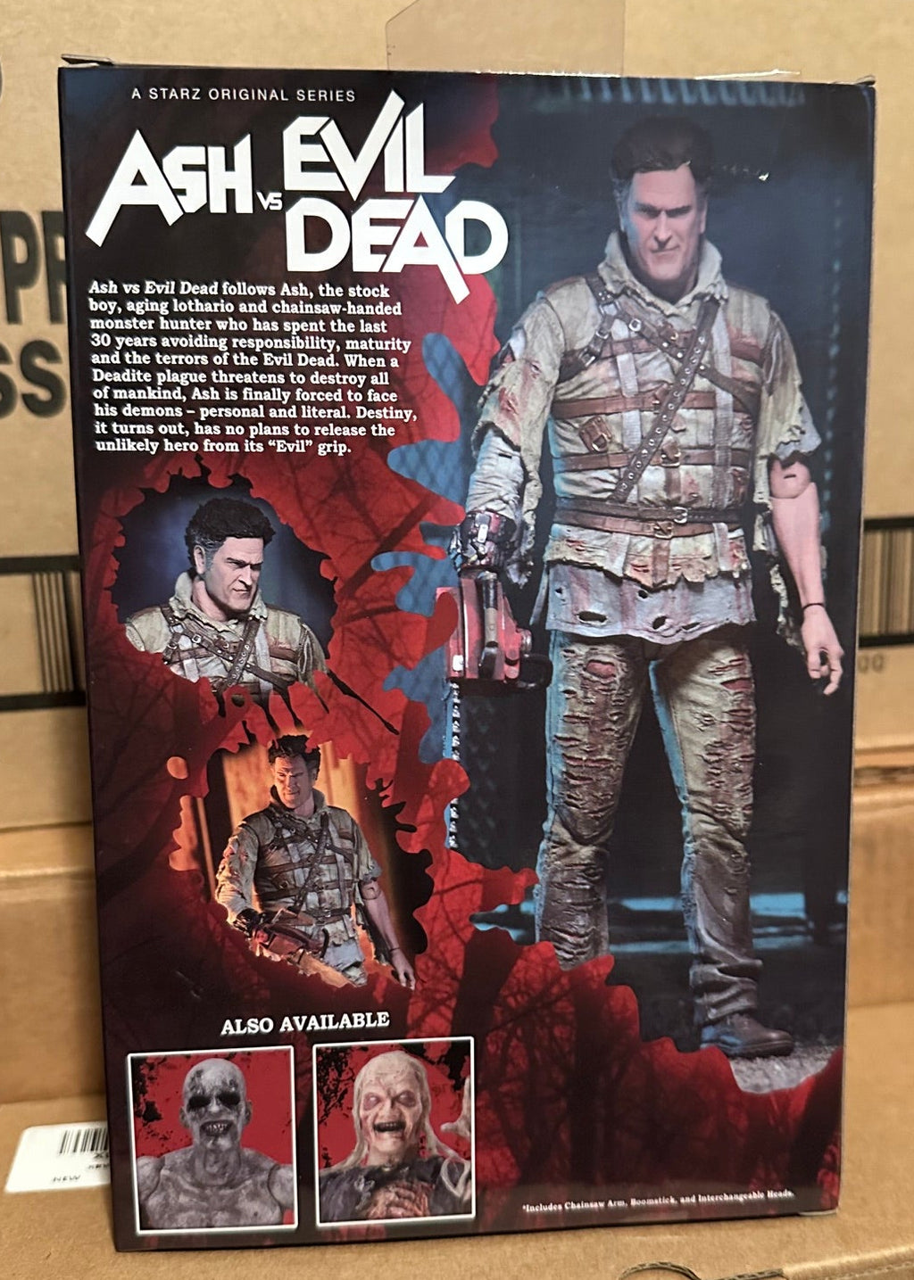 Ash vs Evil Dead Ash Williams. NECA Horror Figure. Rare 2018